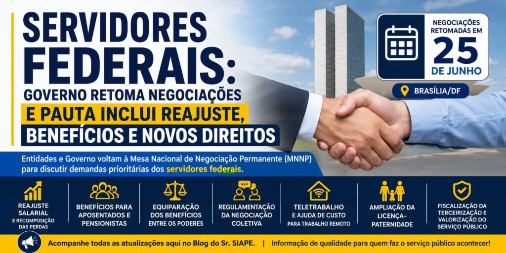 servidores federais reajuste